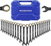 WORKPRO 22Piece Ratcheting Wrench Set, 72 Teeth Anti-slip with Organizer Box NEW gallery
