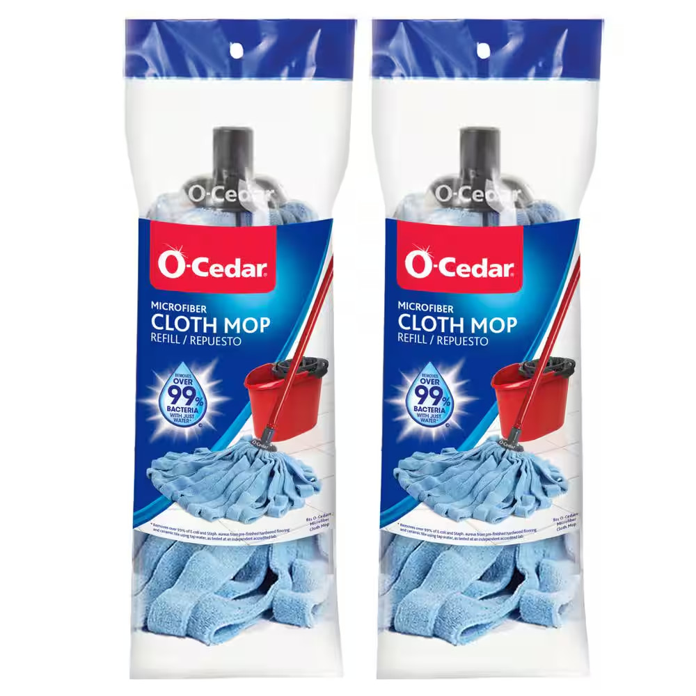 Microfiber Wet Cloth Mop Replacement Mop Head (2-Pack) gallery