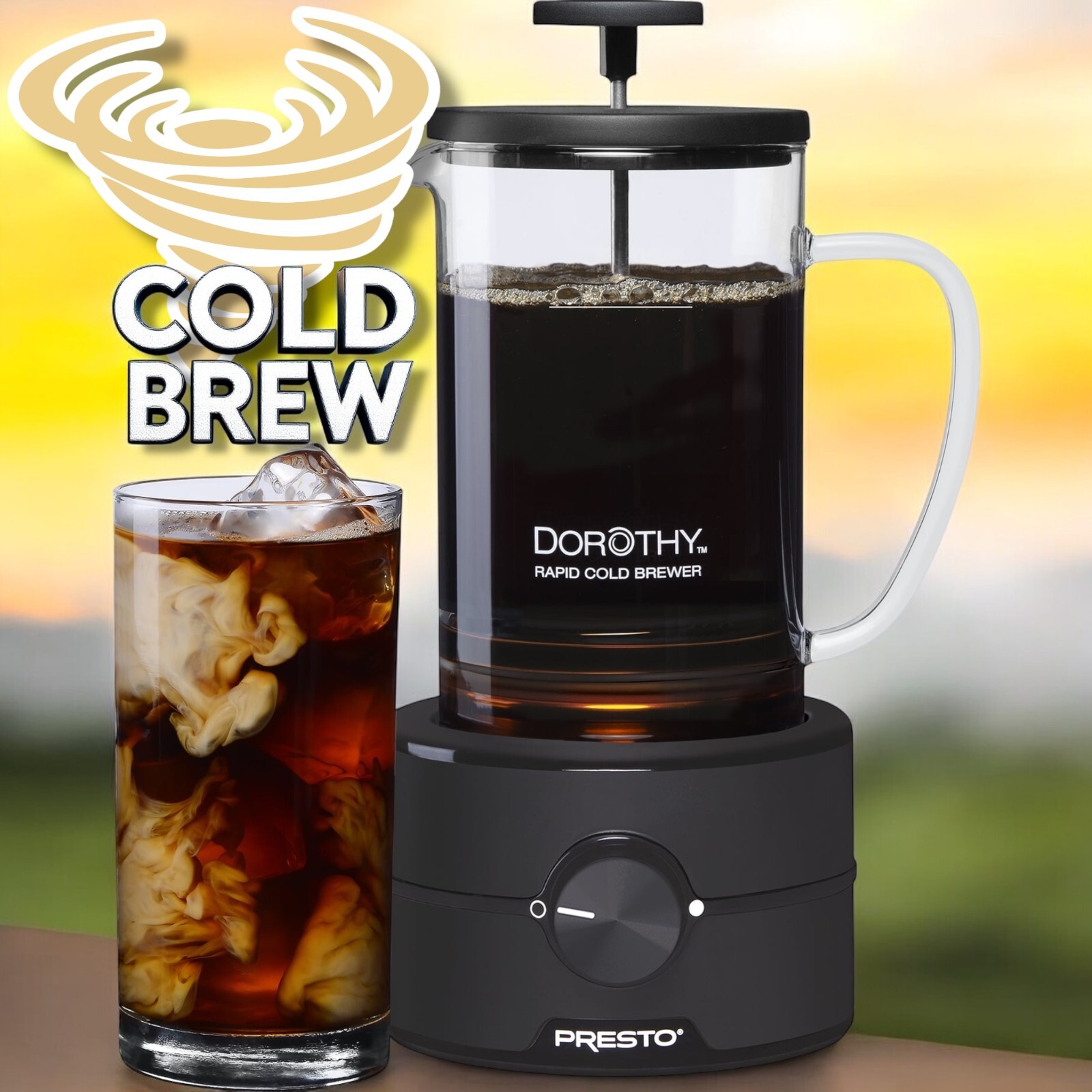 Presto Dorothy Electric Rapid Cold Brewer 15 Minute Speed Dial Coffee Maker gallery