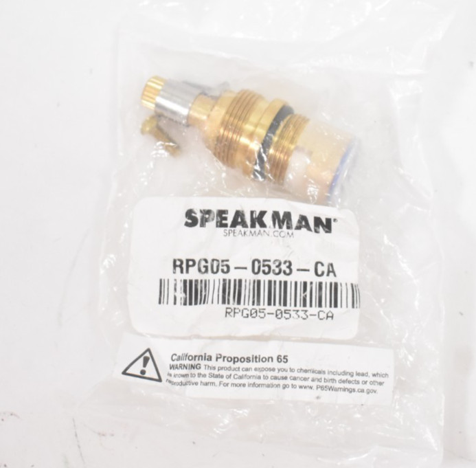 Speakman RPG05-0533-CA Short Perfect Valve Cold Ceramic Cartridge Blue CCC gallery