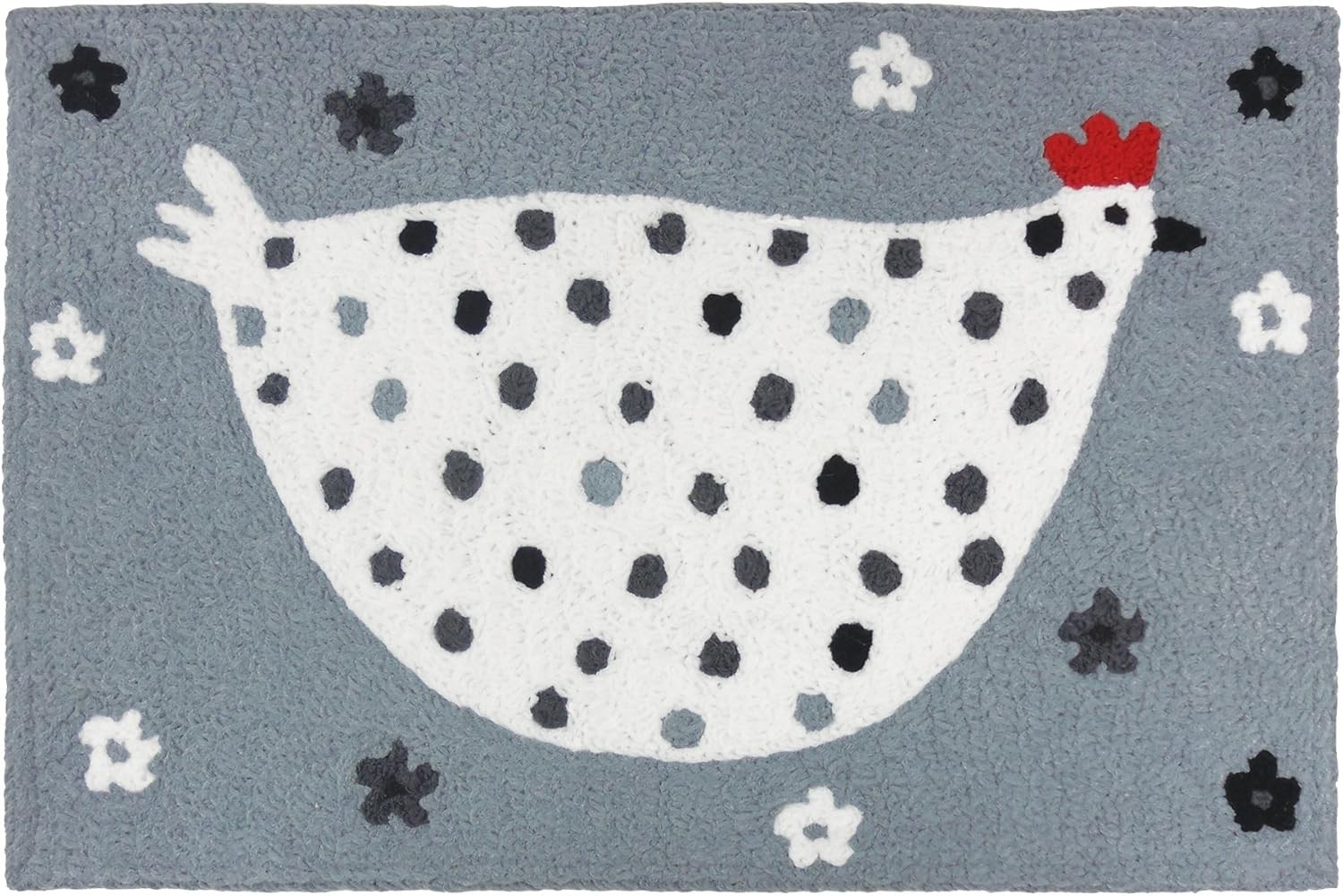 Jellybean Cool Grey Chick Accent Rug 20x30 Machine Washable Indoor Outdoor gallery