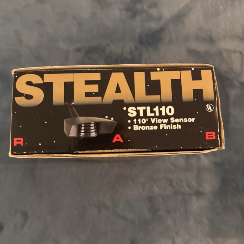 RAB Lighting Stealth STL110-LED Bronze Sensor 110 Degrees View 300W Capacity gallery