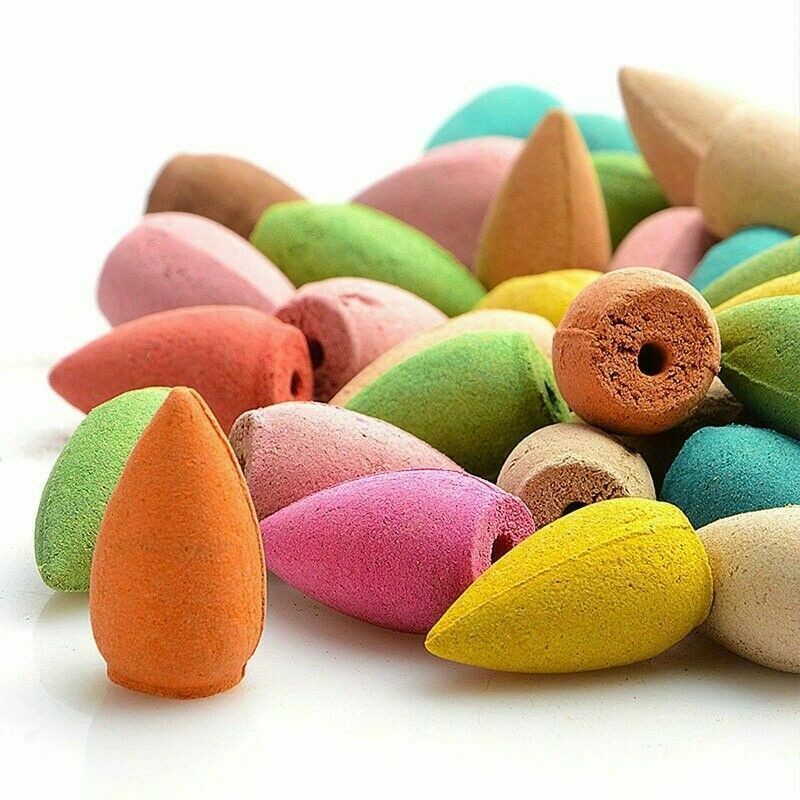 50Pcs Backflow Incense Cones Decor Handcrafted Look Home Gift gallery