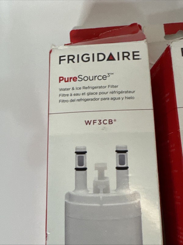 2x- Frigdaire WF3CB PureSource 3 Refrigerator Water Filter Sealed US gallery