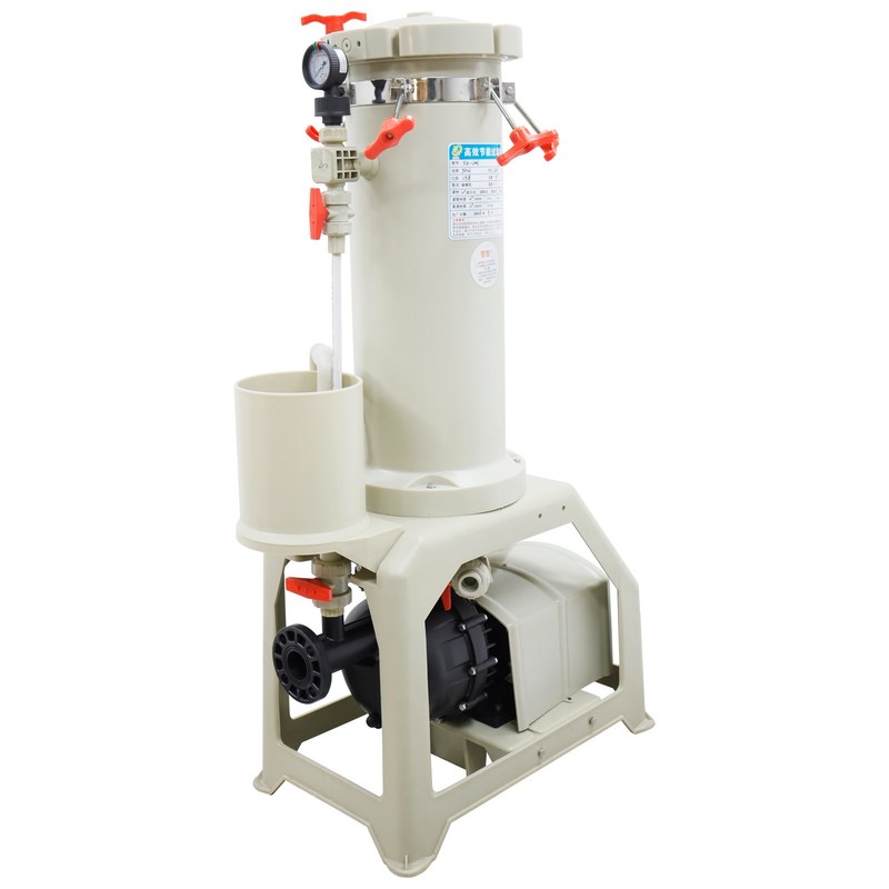 Electroplating Filter System 6-Core High Flow Self-Priming Pump FRPP 220V Electr gallery