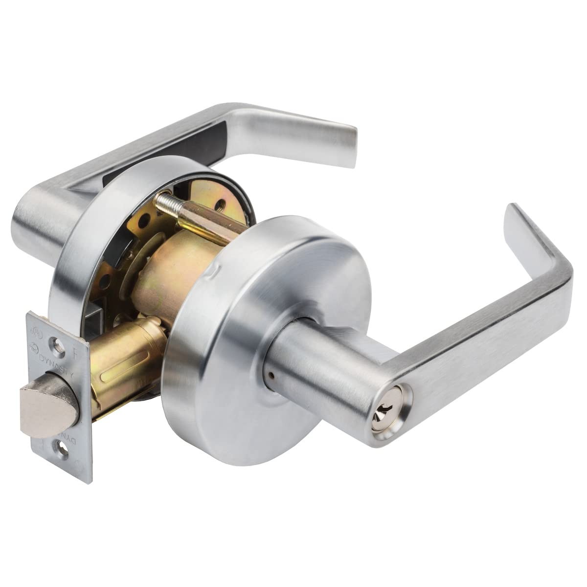 Dynasty Hardware Classroom Door Lock Keyed Lever Lockset, ADA Compliant, Gra... gallery