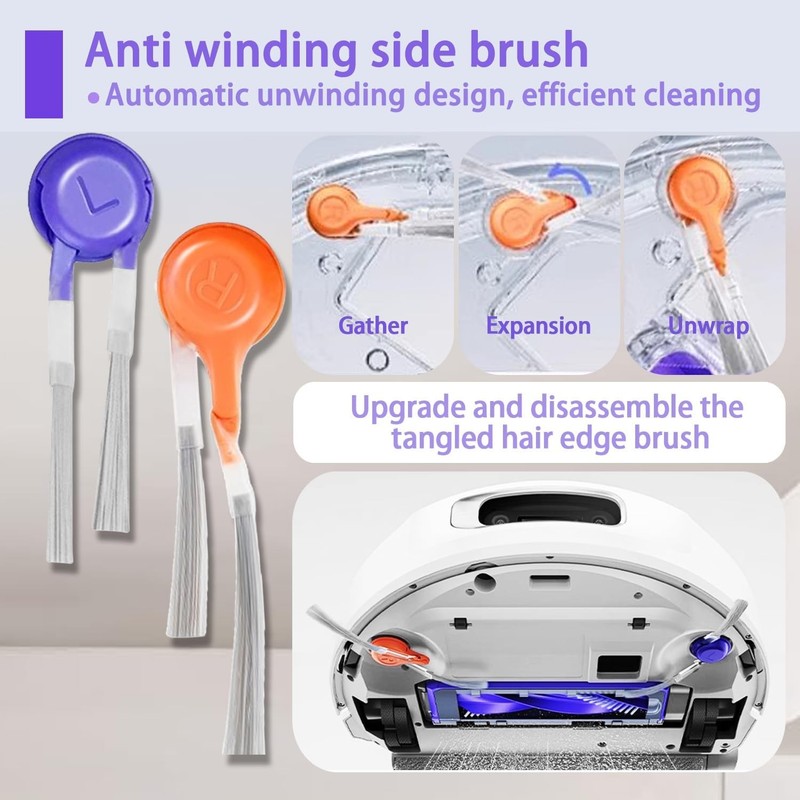Replacement Accessories Kit Compatible with Narwal Flow Robot Vacuum Cleaner gallery