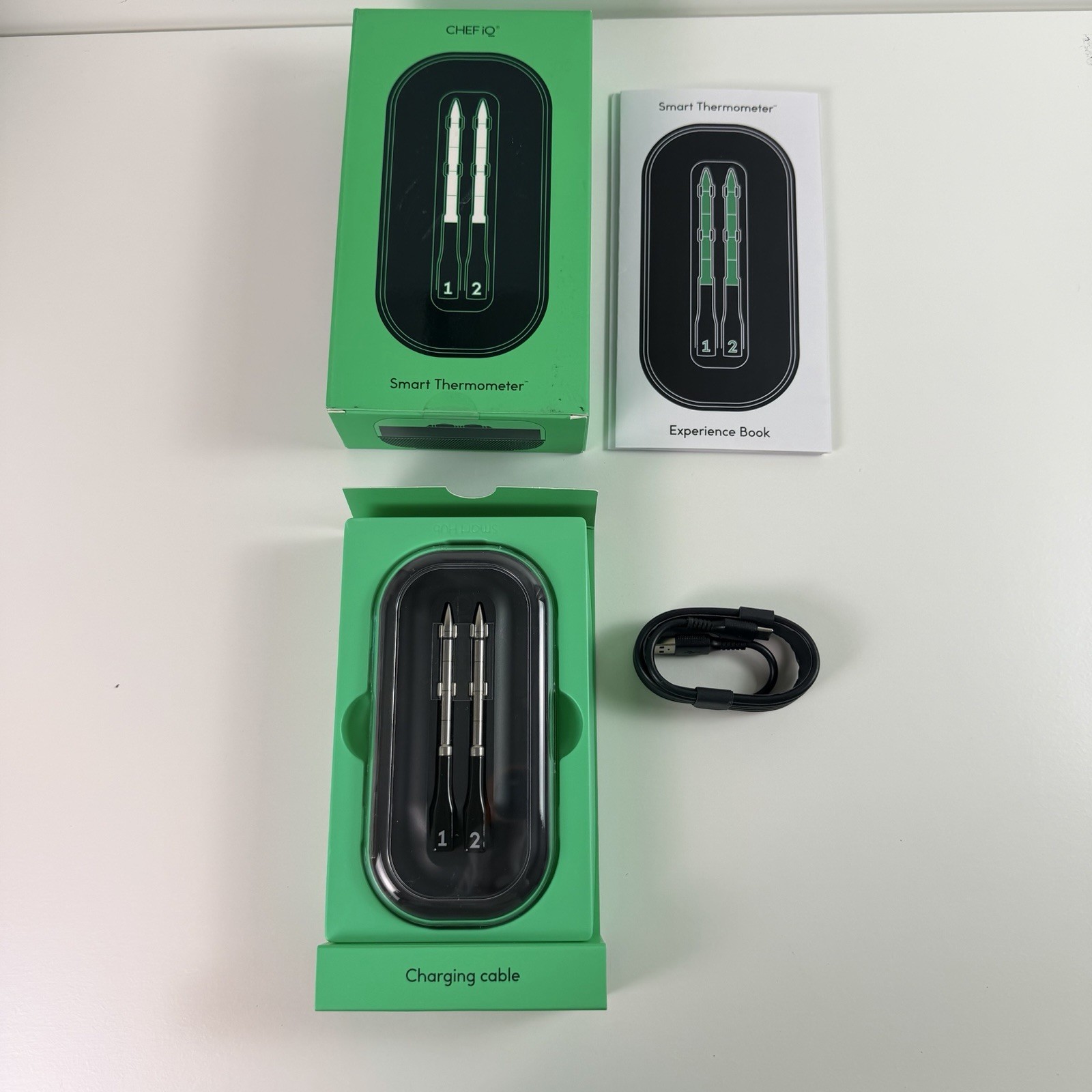 CHEF iQ Sense Smart Wireless Meat Thermometer w 2 Ultra-Thin Probes gallery
