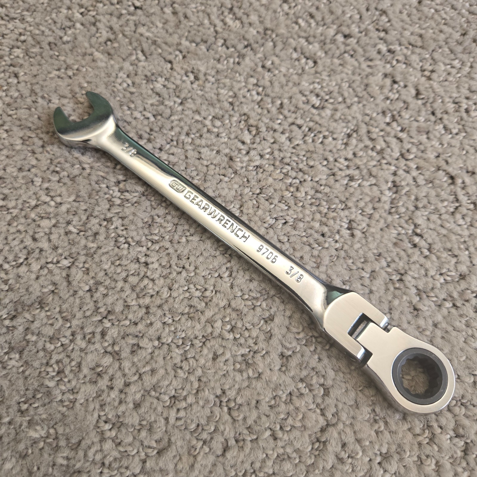 GEARWRENCH Flex Head Ratcheting 12pt Combination Wrench SAE/Metric Choose a Size gallery