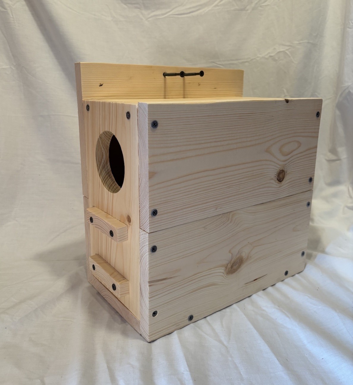 Big Backyard Squirrel House/Nesting Box Ready To Mount On Tree/Post Screws Inclu gallery