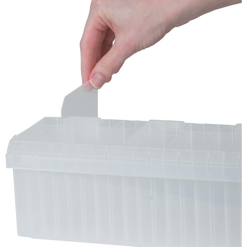 Durable Craft Storage Organizer W/ Removable Dividers Ribbons Buttons & More New gallery
