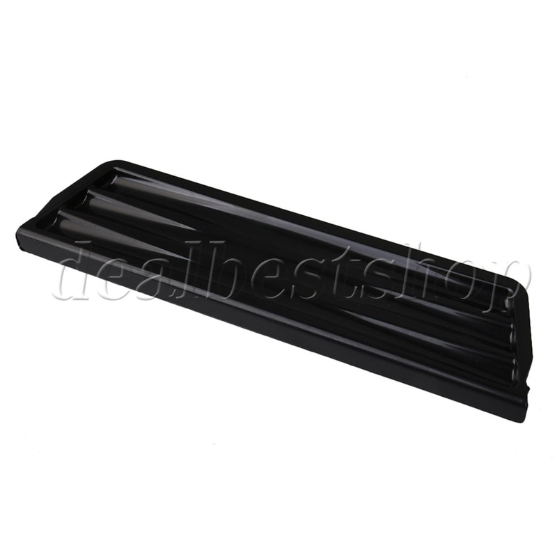 Plastic Black Overflow Grille Replacement for Refrigerator Parts gallery
