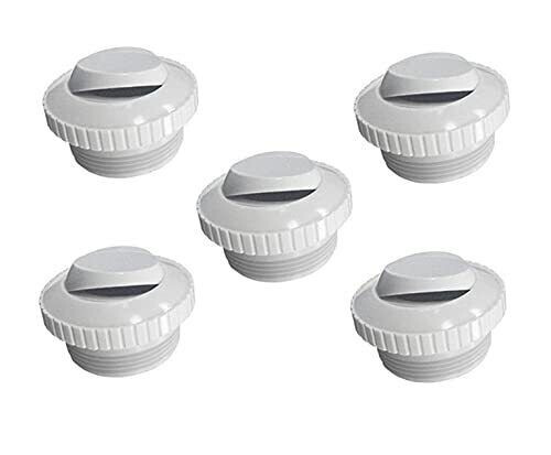 5 pack 1-1/2" Pool Spa Return Jet Fitting Slotted Opening Fit Hayward SP1419A gallery