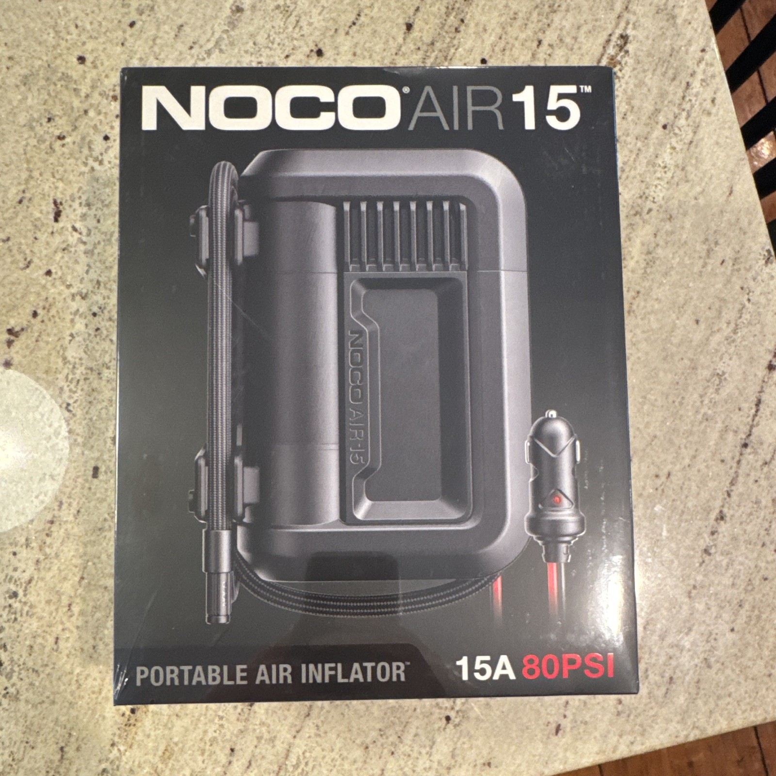 NOCO AIR15 Ultrafast Portable Air Inflator Compressor 15A 80 PSI 12V gallery