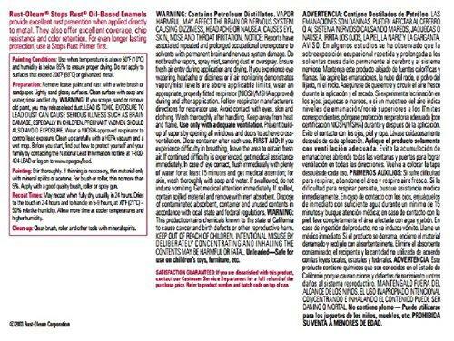 Rust-Oleum 7797502 Stops Rust Brush On Paint, 32 Fl Oz (Pack of 1), Semi-Gloss gallery