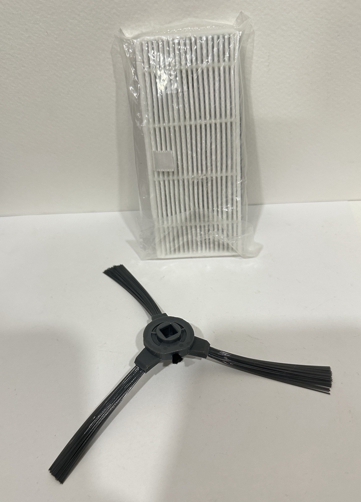 Coredy R580 Robot Vacuum Dock Charger + Filter + Side Brush OEM Set gallery
