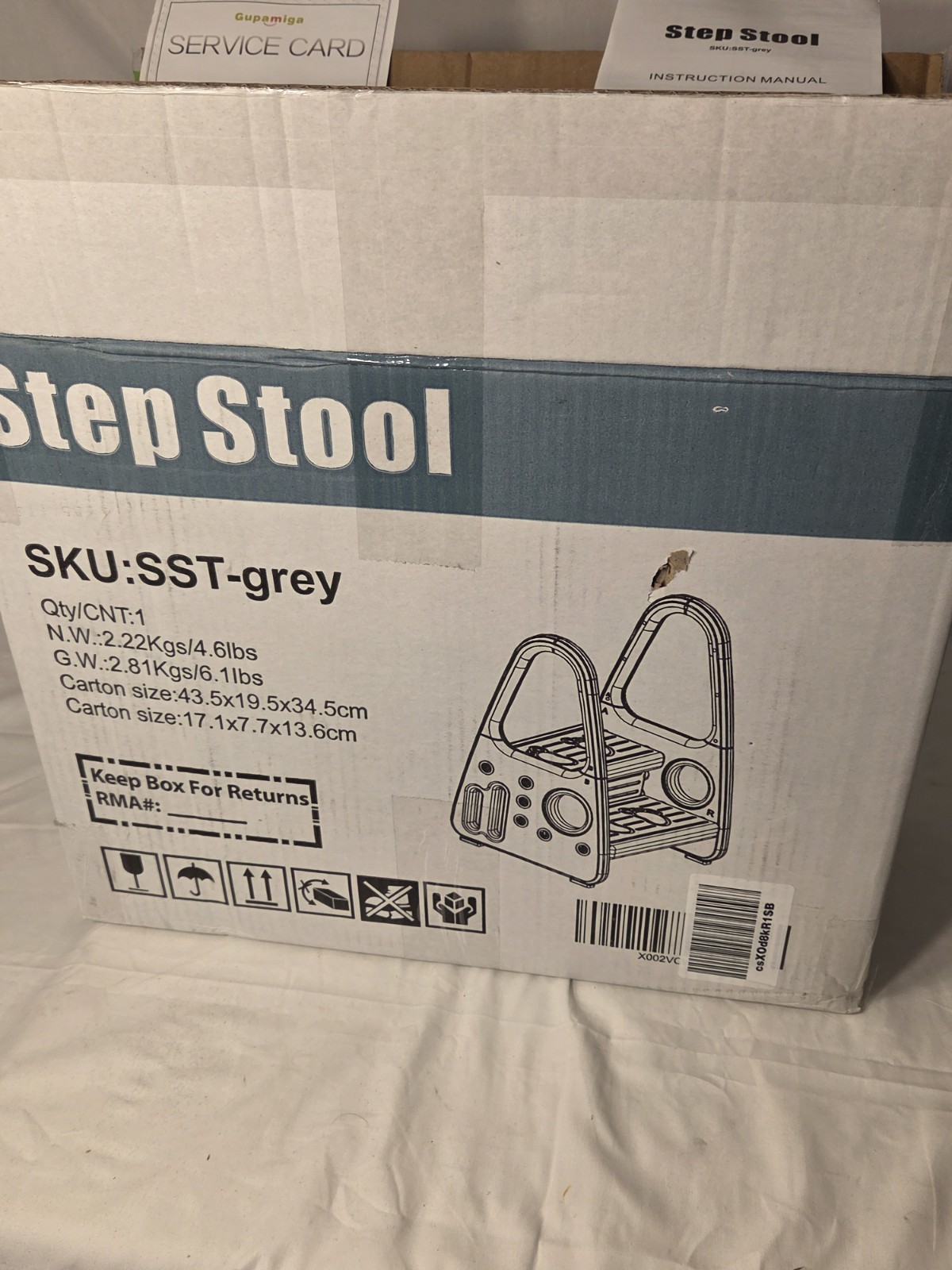 Gupamiga 2 Step Toddler Step Stool - New in Box - Assembly Required gallery