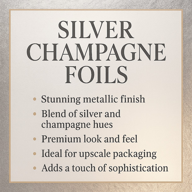 LD Carlson Silver Champagne Foils gallery