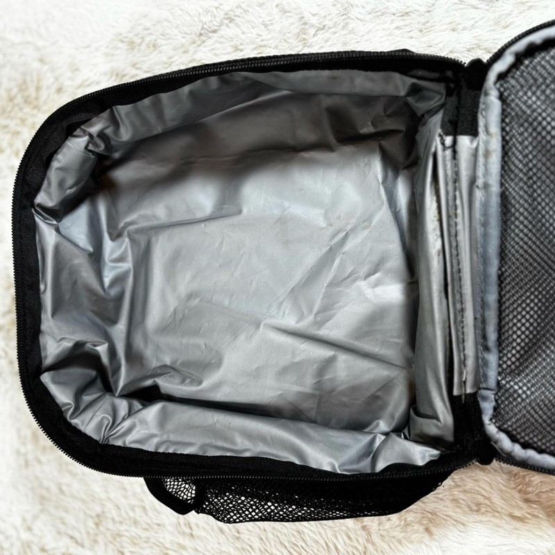 Dickies Maroon & Black Soft-Sided Lunch Box Cooler Bag gallery