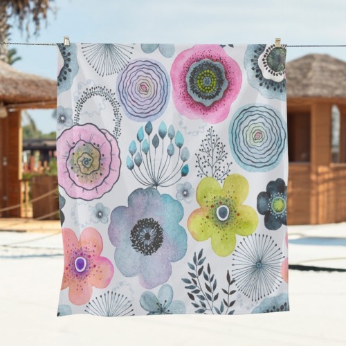16 Packs 59 X 28 Inches Oversized Beach Towel Bulk Extra Large Pool Towels Set gallery