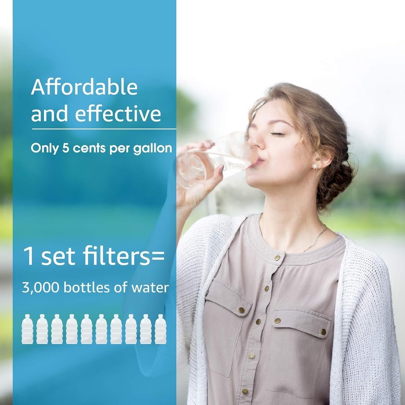 AQUACREST Countertop Water Filter, Replacement for AQ-4035®Drinking Water System gallery