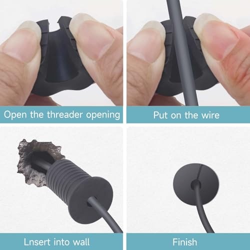 Starlink Cable Routing Kit,Cable Installation Cable Installation Kit (Grey) gallery