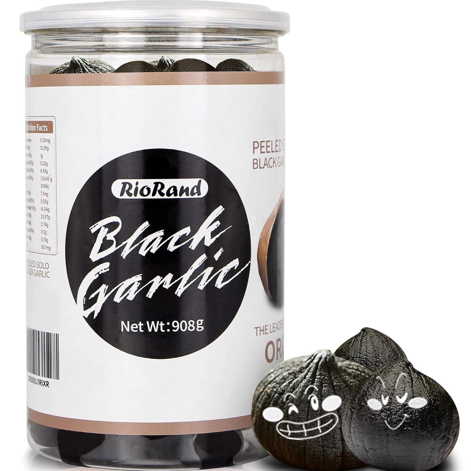 Black Garlic 908G / 2 Pounds Whole Peeled Black Garlic Aged for Full 90 Days Bla gallery