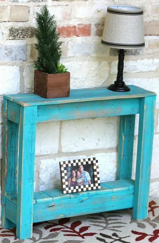 Black Rustic Side Table gallery