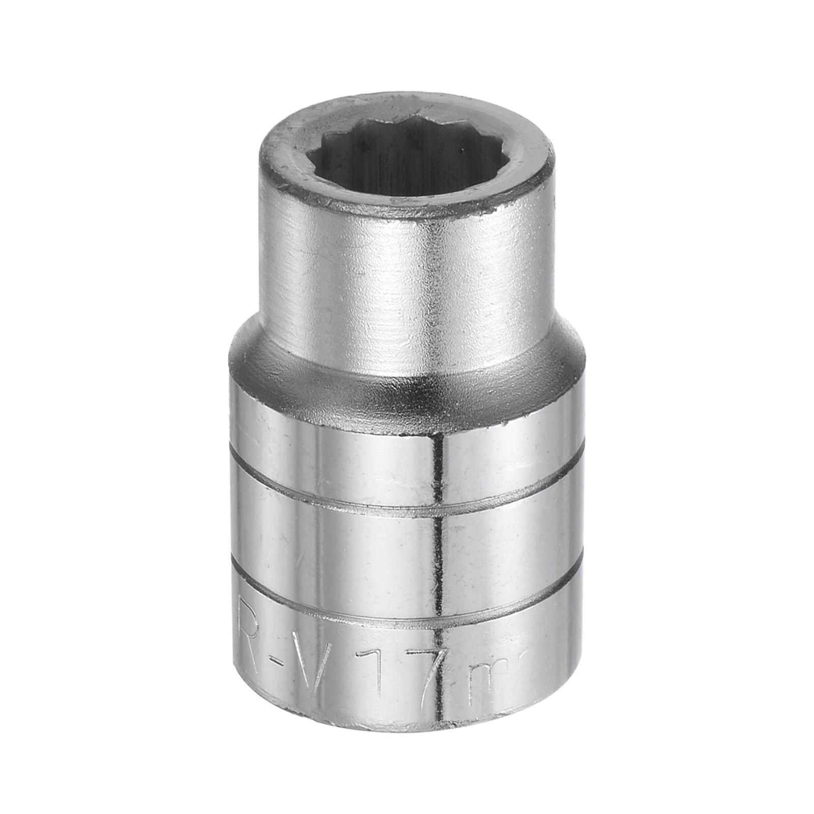 17mm 12 Point Shallow Socket 3/4" Drive Standard Metric CR-V gallery
