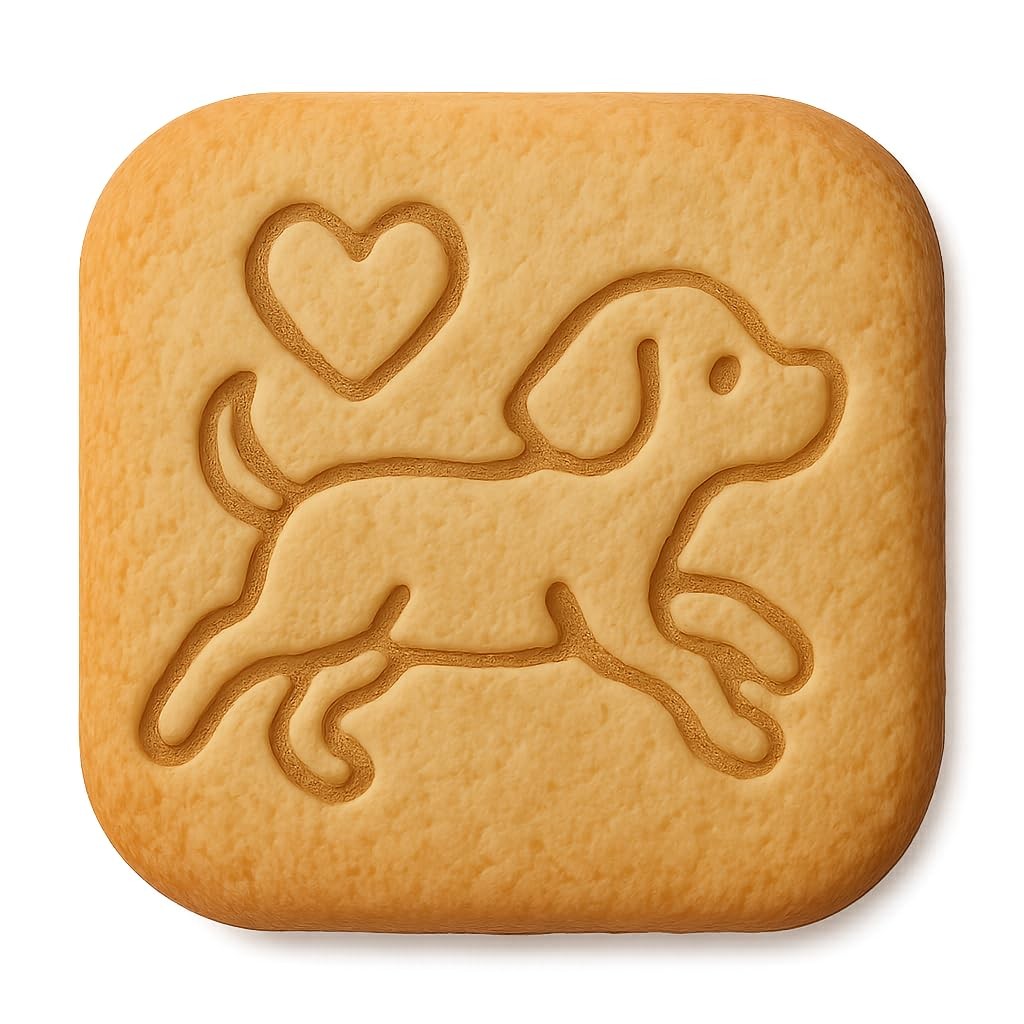 Running Puppy Lover Cookie Cutter & Stamp - 4x4 Fun Kitchen Baking gallery