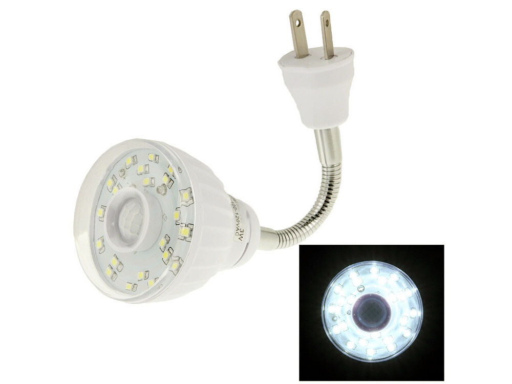 Motion-Activated Bright LED Night Light For AC Outlet Plug-In No Wiring Needed gallery
