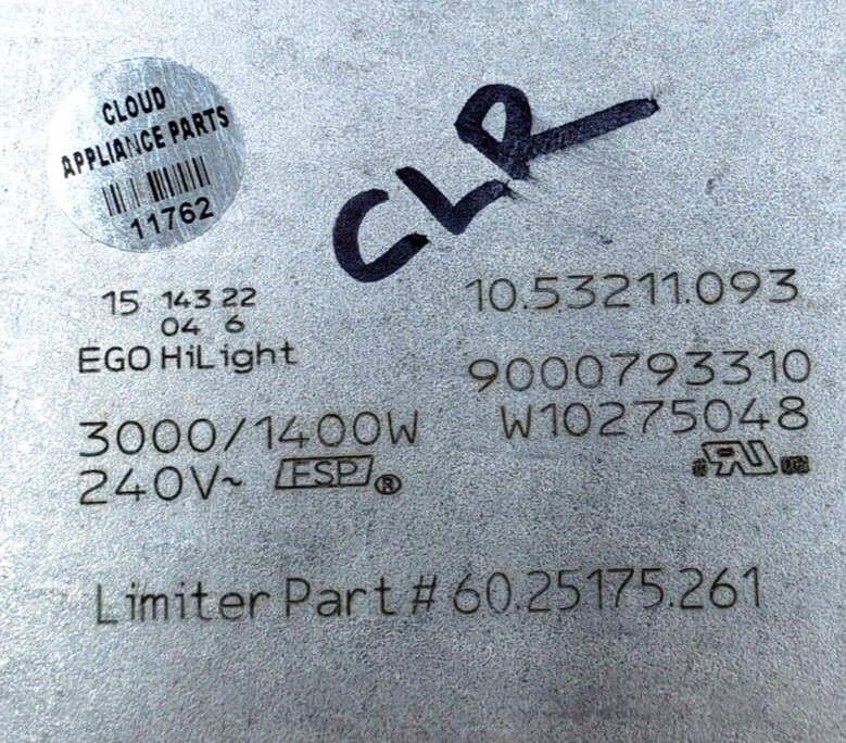 New Whirlpool Range Surface Element W10275048 *Same Day Ship & 60 Days Warranty* gallery
