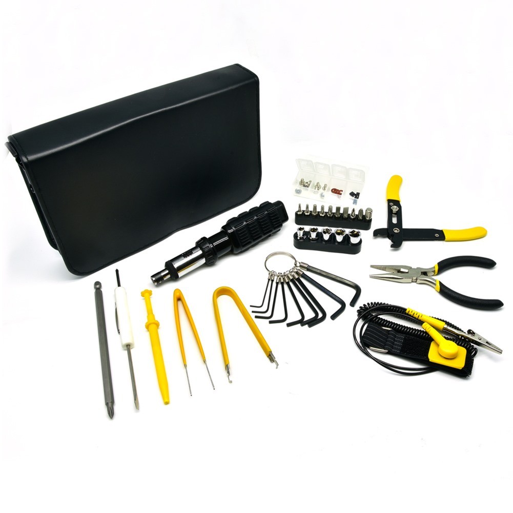 34 In 1 Computer Repair Hand Tool Set Kit Screwdriver Tweezer Bits Hex PC Laptop gallery