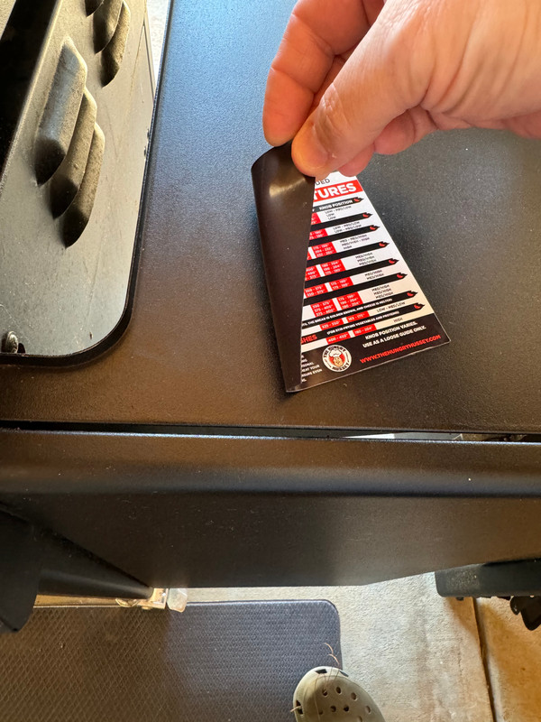 Griddle Temperature Magnet gallery