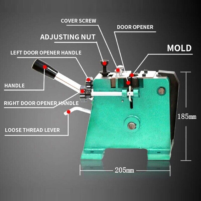 Hydraulic Cold Welding Machine Copper Aluminum Wire Cold Welding Machine HS-T01 gallery