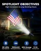 Solar Lights Outdoor Waterproof IP67, 60 LED 3 Lighting Modes Solar Cool White gallery