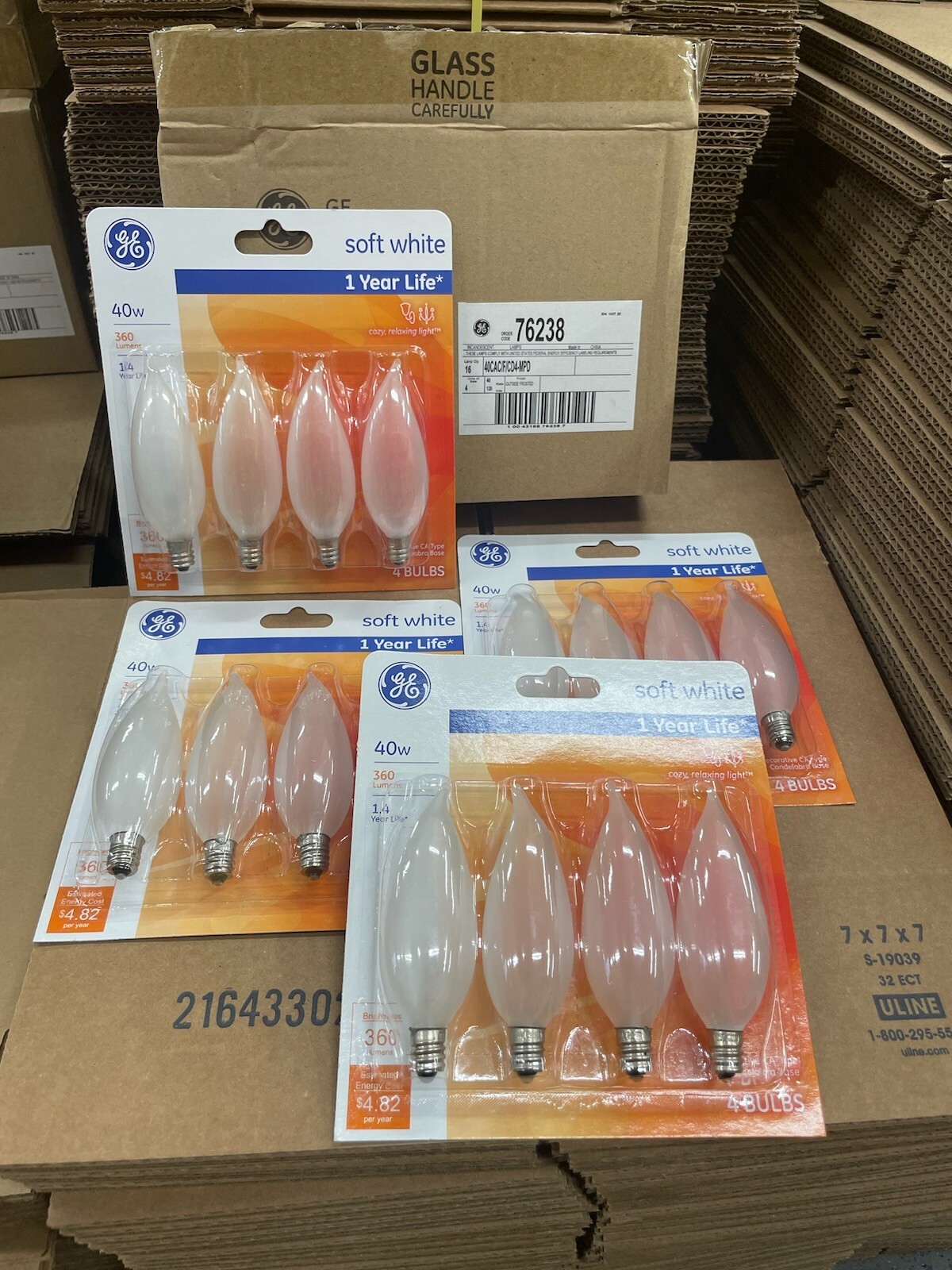 BULB 40W CA BASE EC SW 16 PACK gallery