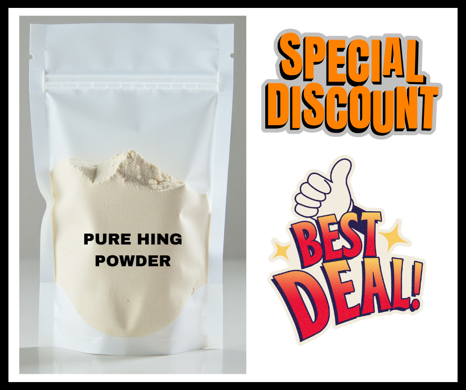 Organic Asafoetida Hing Heeng Powder Spice Pure A + Quality Free Shipping gallery