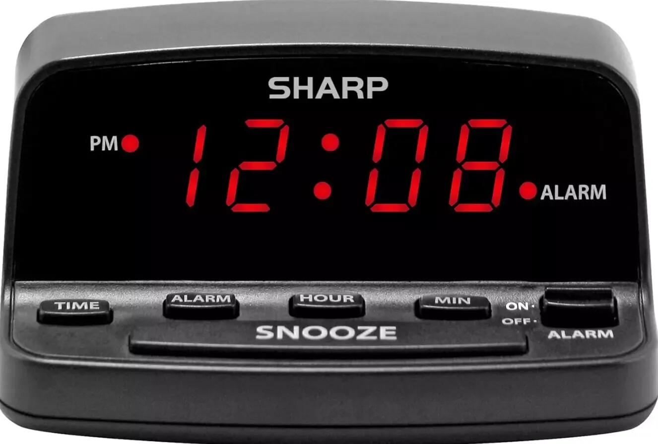 Super Extremely Extra Loud Alarm Clock for Very Heavy Sleeper Battery Backup NEW gallery
