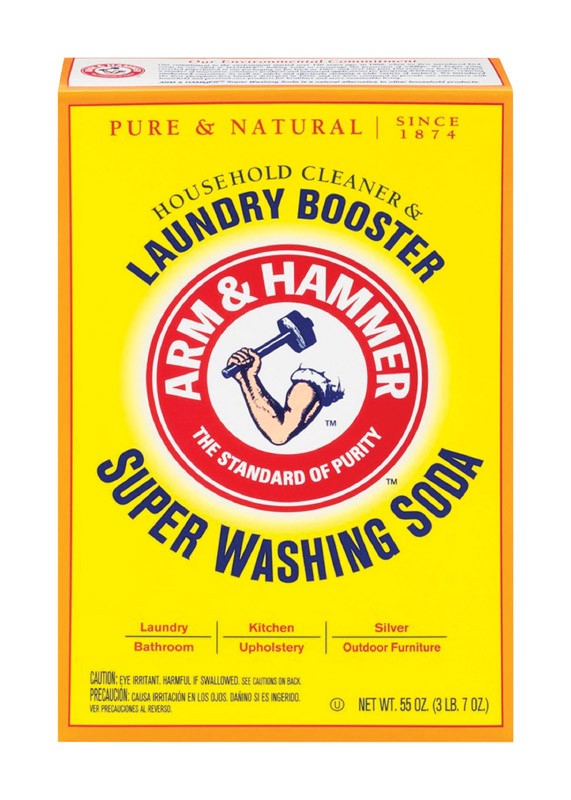 Arm & Hammer No Scent Detergent Booster & Household Cleaner Powder 55 oz gallery