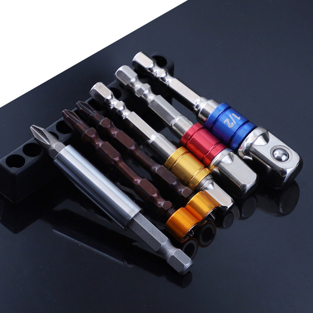Screwdriver Bit Socket Rod Quadrilateral Head 6Pcs Imperial Hexagonal Shank gallery