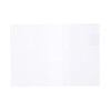 Delfonics Rollbahn Note Clear Cover: 5-1/2 in. x 7 in. (Clear) *for B6 / no note gallery