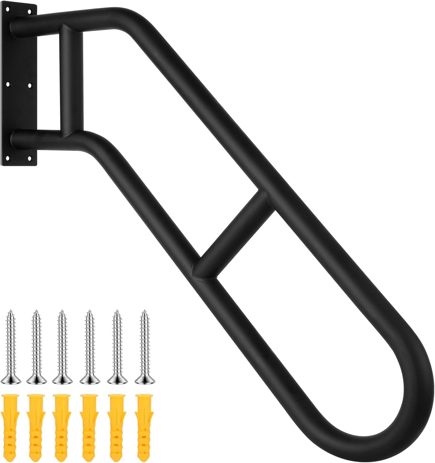 ROTHLEY Hand Rails for Outdoor Steps,Hand Rails Hand Grab Bars U-Shape gallery
