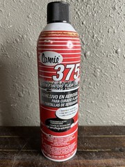 Camie 375 Screen Printers’ Flash Cure Spray Adhesive 14oz High Heat Resistant