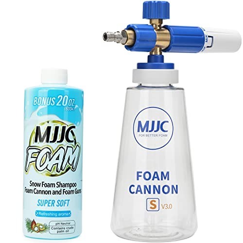 High-Performance Foam Cannon V3.0 - Thicker Snow Foam, 1/4" Quick Connector & 20 gallery