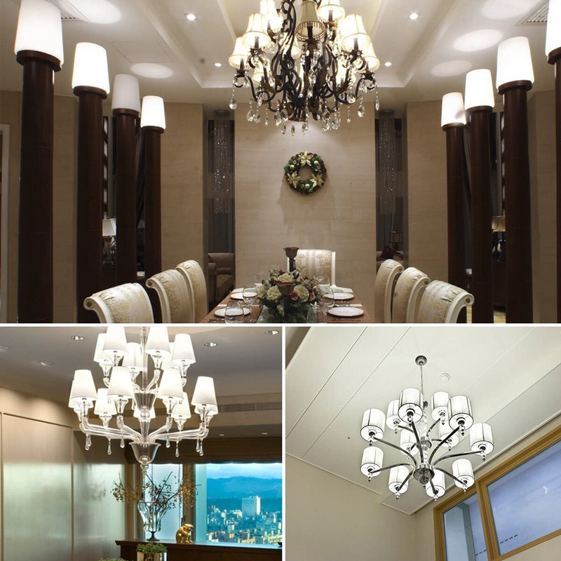 16W E12 LED Corn Bulb Light 6000K Candelabra Ceiling Fan Lamp Daylight White gallery