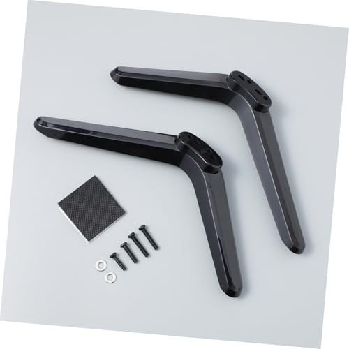 Universal Tv Mount Stand 2 Pcs Tabletop Tv Brackets with Screws Spacers gallery