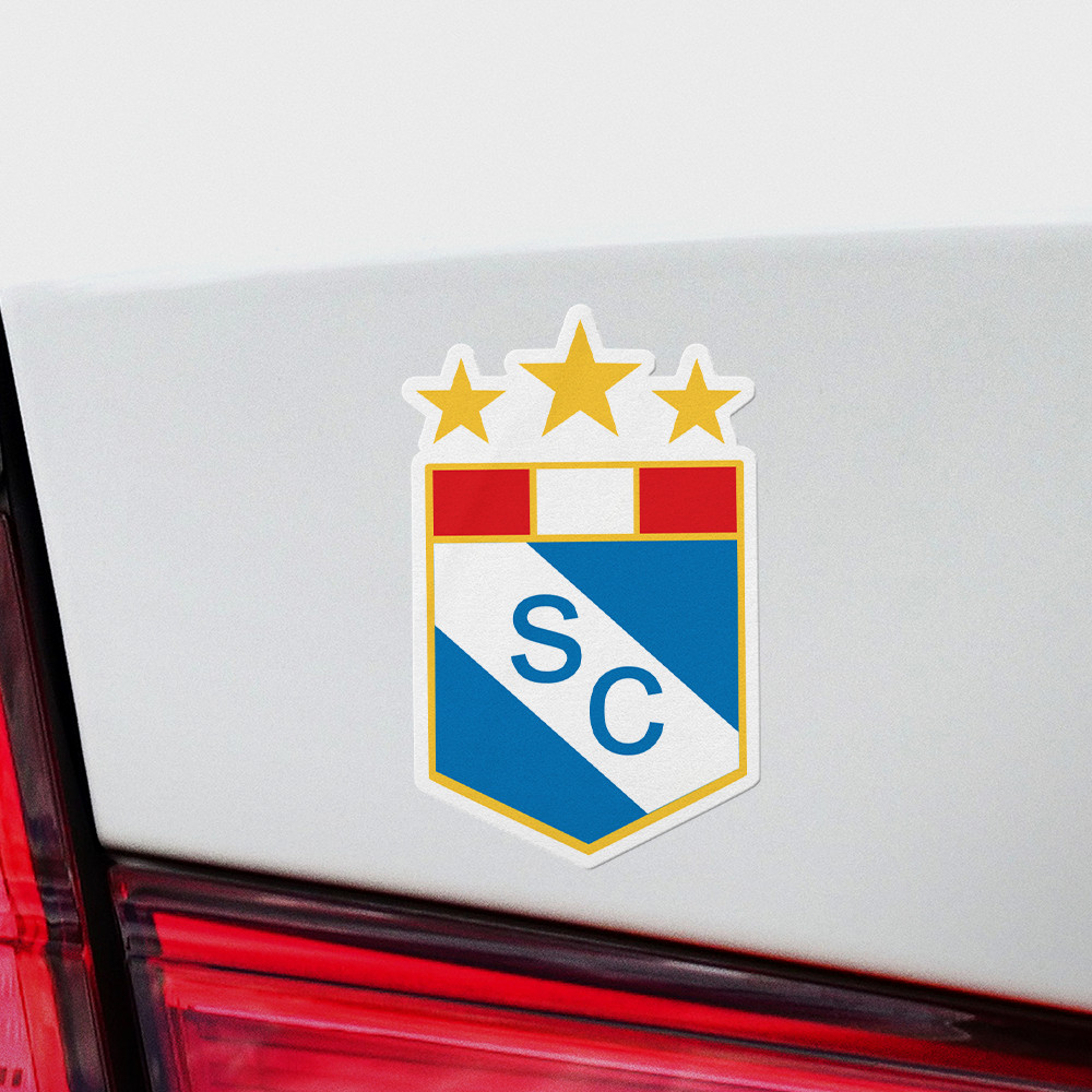 (4 Pack) Sporting Cristal Peru Vinyl Sticker Decal Calcomania Lima Ceveceros gallery