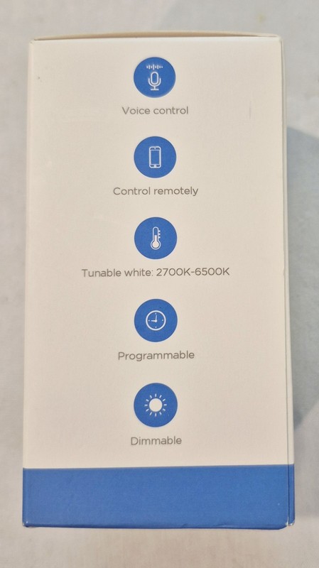 Lenovo Smart Bulb Medium E26 800 Lumen Works w/ Alexa/ Google Assistant White gallery