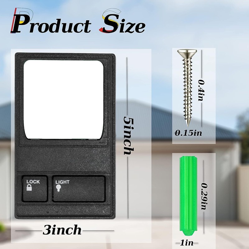 For 78LM LiftMaster Chamberlain Multi-Function Garage Wall Control Remote Pad gallery